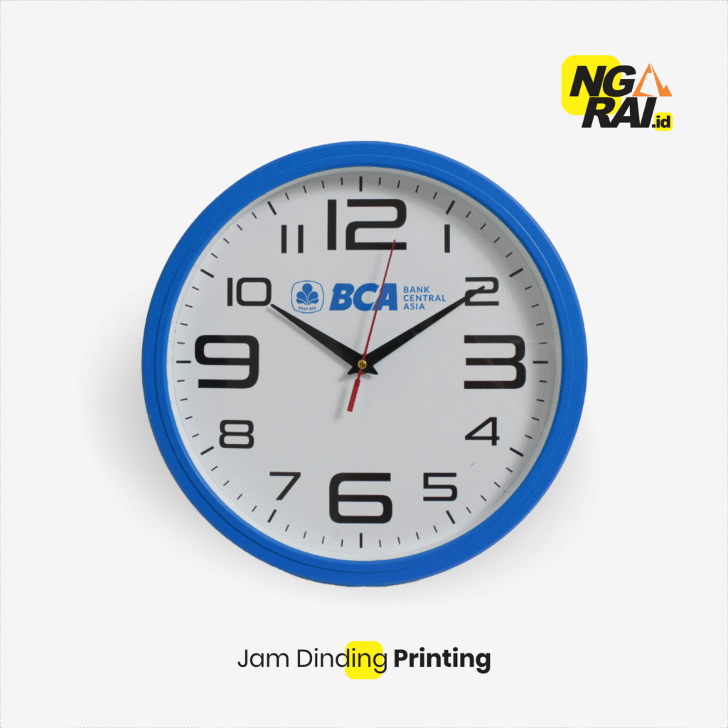 Jam Dinding Printing Ngarai.ID